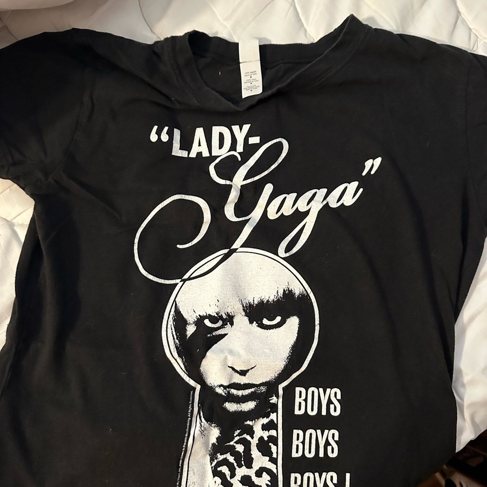 Lady GaGa. Boys boys boys T shirt